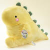 Afbeelding van Kussen Dinosaurus Knuffel - Dino Squish Plushie Kinderkussen - Kind Knuffelkussen Zachte Plush - 40cm - Geel