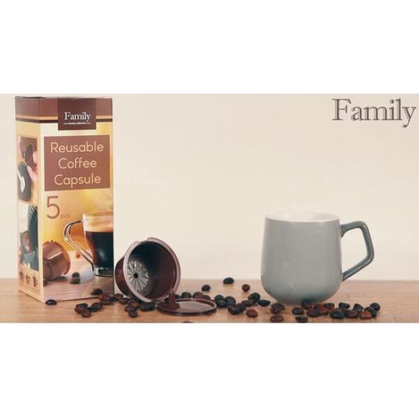 Afbeelding van 5x Herbruikbare Dolce Gusto Koffie Cup - Milieuvriendelijk - Duurzaam - Koffie Cups Capsules - Navulbare
