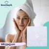 Afbeelding van HSXL - Antislipmat - 53x53CM - Incl. Netspons - Antislip Douchemat Wit met Zuignappen – Anti Slip Douche