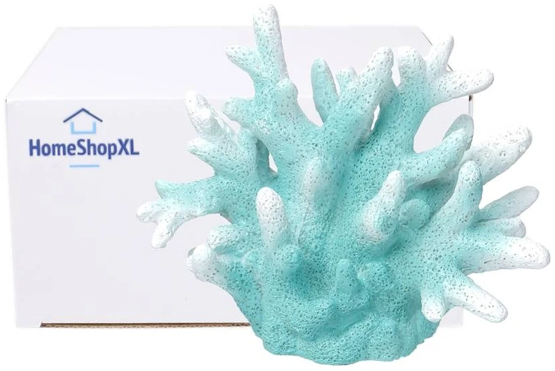 Afbeelding van Aquarium Decoratie - Ornamenten - 1 Stuk - Blauw Koraal Rif - 17x8x14cm Groot - e0cc 25b8 432b a237
