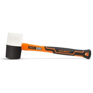 Afbeelding van Handy - Rubberhamer - 670 gram - Straathamer met Lichtgewicht Steel - e101 e72b 42de bcee 3fb75f103d02