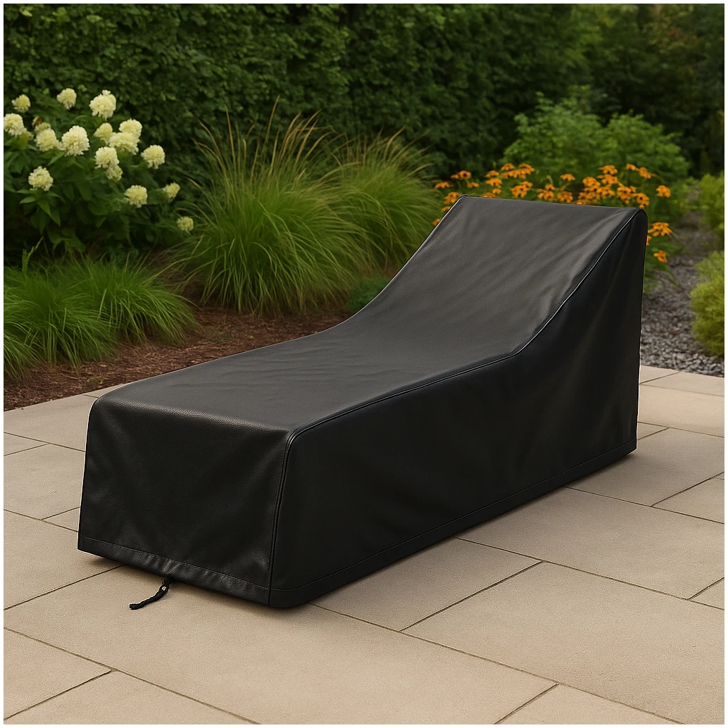 Afbeelding van Beschermhoes Ligbed Tuinstoel Ligstoel - Premium - 210 x 75 x 40 x 80 cm - Waterproof - Hoes voor