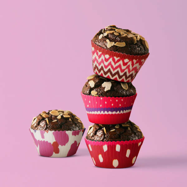 Afbeelding van Muffin Bakvormen / Muffinvorm Cupcake Papier Vormpjes - 100 Stuks - Roze / Hartjes - e2c5 6023 4305 b842