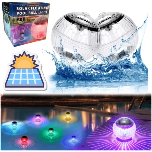 Afbeelding van PHENOM LIGHTING TECHNOLOGY - Zwembadlamp Verlichting op Zonne Energie - Solar Disco Lamp - Onderwater