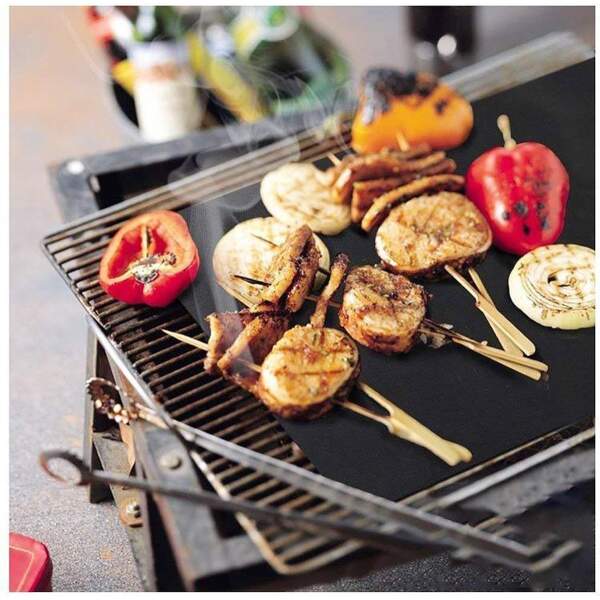 Afbeelding van Family Pound - Barbecue Mat - Grill Mat voor BBQ - SET van 3 stuks - Herbruikbaar Bakpapier - Oven en