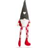 Afbeelding van Kerstdecoratie voor binnen - Kabouter Gnome Dwerg - 2 Stuks - 50cm - Groot - Gnomes - Kerstkabouter - e37a
