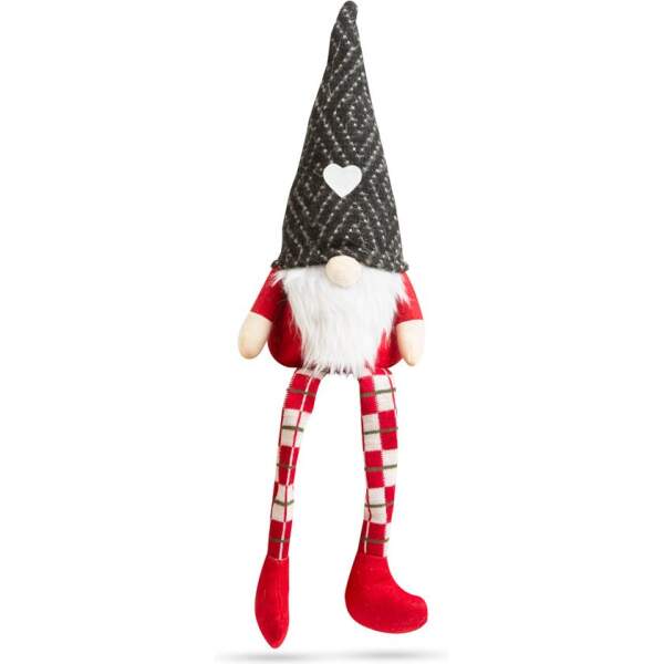 Afbeelding van Kerstdecoratie voor binnen - Kabouter Gnome Dwerg - 2 Stuks - 50cm - Groot - Gnomes - Kerstkabouter - e37a