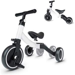 Afbeelding van Driewieler 3 in 1 - Loopfiets - 1 jaar tot 4 jaar - Speelgoed - Wit - e421 dd3d 4784 8de8 e0fec577f8c8 1