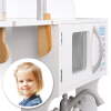 Afbeelding van Houten Keuken Speelgoed - Speelkeuken - Kinderkeuken - Speelkeukentje Inclusief Keukengerei - 85x30x60 cm -