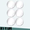 Afbeelding van 6x N'JOY LIFE Zelfklevende Deurstopper 40mm – Grote Transparante Stootdopjes voor Deurbescherming