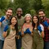 Afbeelding van Handy - Werkhandschoenen Tuin Heren en Dames - Tuinhandschoenen Blauw - L / Maat 9 - Herbuikbaar - BPK - ea17