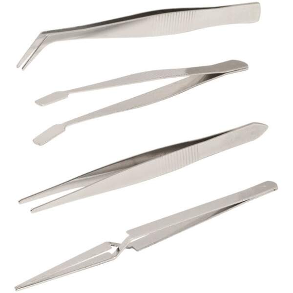 Afbeelding van Pincet Set RVS - voor Hobby en Electronica - 4 Stuks - BPK - ea2b 4054 4bf5 8a7e c634eb9baaf7