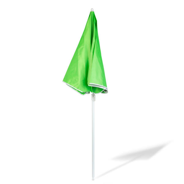 Afbeelding van Strandparasol 155 x Ø135 cm - Parasol Groen - met UV bescherming 40+ - Makkelijk meenemen - ea46 b4f1 4525