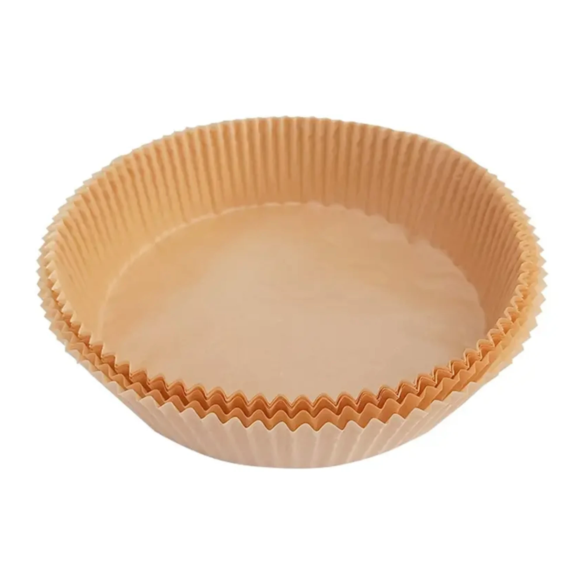 Afbeelding van Bewello Airfryer Bakpapier Rond - 23 cm - Air Fryer Bakpapier XXL - Airfryer Wegwerpbakjes - 50 stuks - eb41