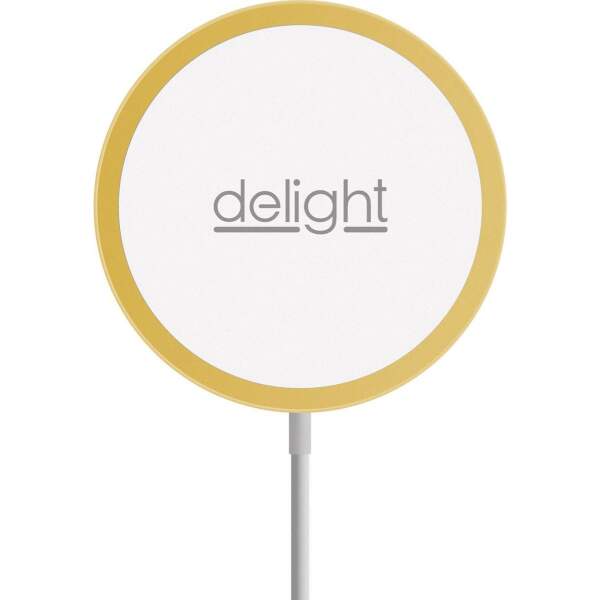 Afbeelding van Draadloze Oplader - voor o.a. Iphone 12 & 13 / Samsung - Goud - BPK - ee3e 5fd8 49dc aebb 72377ffda8b5