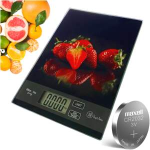 Afbeelding van Vog&Arths - Digitale Precisie Keukenweegschaal – Weegschaal Keuken - 1gr -5kg -Tarra Functie - Zwart -