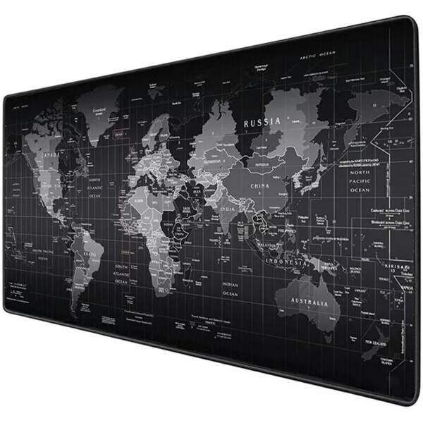 Afbeelding van 2-in-1 Bureau Onderlegger Toetsenbord Mat Muismat - Antislip Ergonomische Computer Keyboard Gel Buro Placemat