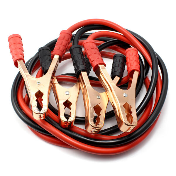 Afbeelding van Carguard - Zware Startkabels - 1000A - 50mm² - 3 Meter - 12v / 24v - Hoge kwaliteit - CE - voor Auto / Boot