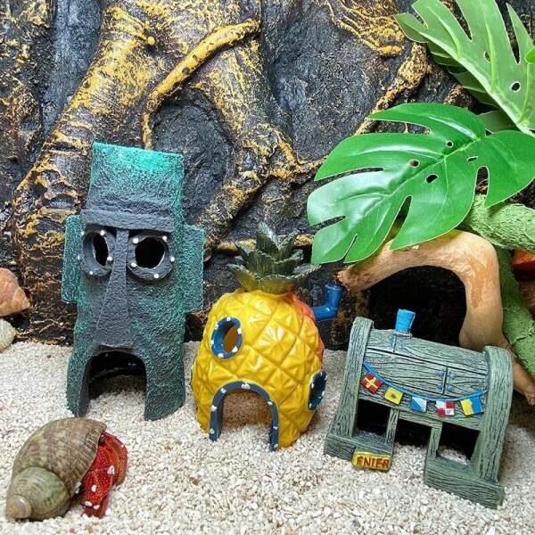 Afbeelding van Aquarium Decoratie - Ornamenten - Set van 3 - Ornamenten voor Aquaria - efbe c3bb 4118 a5ec 0446cd77e6fb