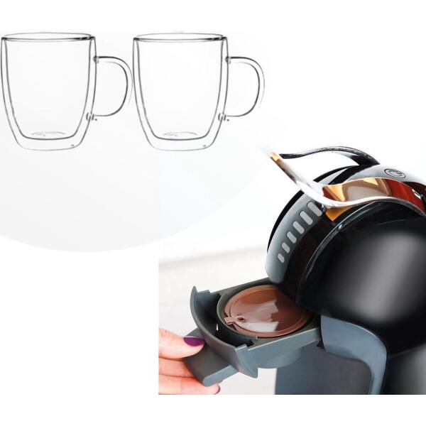 Afbeelding van Vog&Arths - Dubbelwandige Glazen - Theeglazen - 350 ml - 6 stuks - Latte Macchiato / Cappucino Glazen -