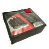 Afbeelding van Universele stoelhoezen auto - Zwart/Rood - Stoelhoes voor in de auto - Complete set - Stoelhoezenset - f0e2
