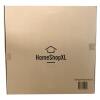 Afbeelding van HSXL - Spiegels - Luxe Ronde Spiegel Zwart - 60 cm Groot - Grote Wandspiegel 60cm Rond met Zwarte Rand -