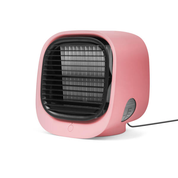 Afbeelding van Bewello® - Mini Ventilator voor Bureau - USB Ventilator met Luchtkoeler - Kleine Tafelventilator Airco -
