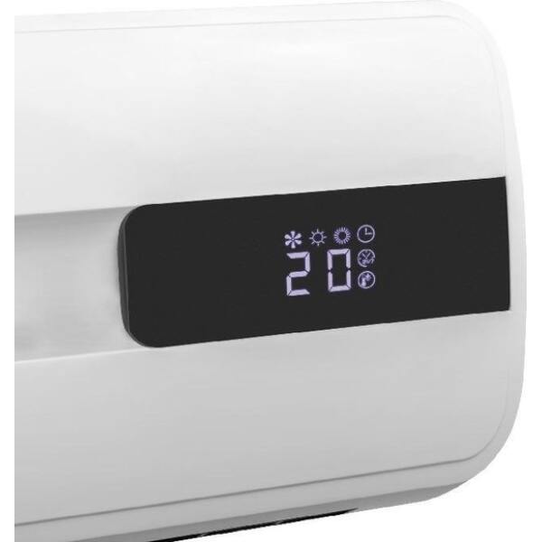 Afbeelding van Elektrische Verwarming Kachel Wand Hangend met Thermostaat - Ventilator Functie - Wandbevestiging - tot 30m2