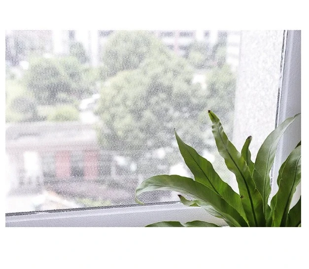 Afbeelding van Garden of Eden - Raamhor Horrengaas voor ramen met Klittenband - 130 x 130 cm - Wit - Raamhor - Vliegengaas -