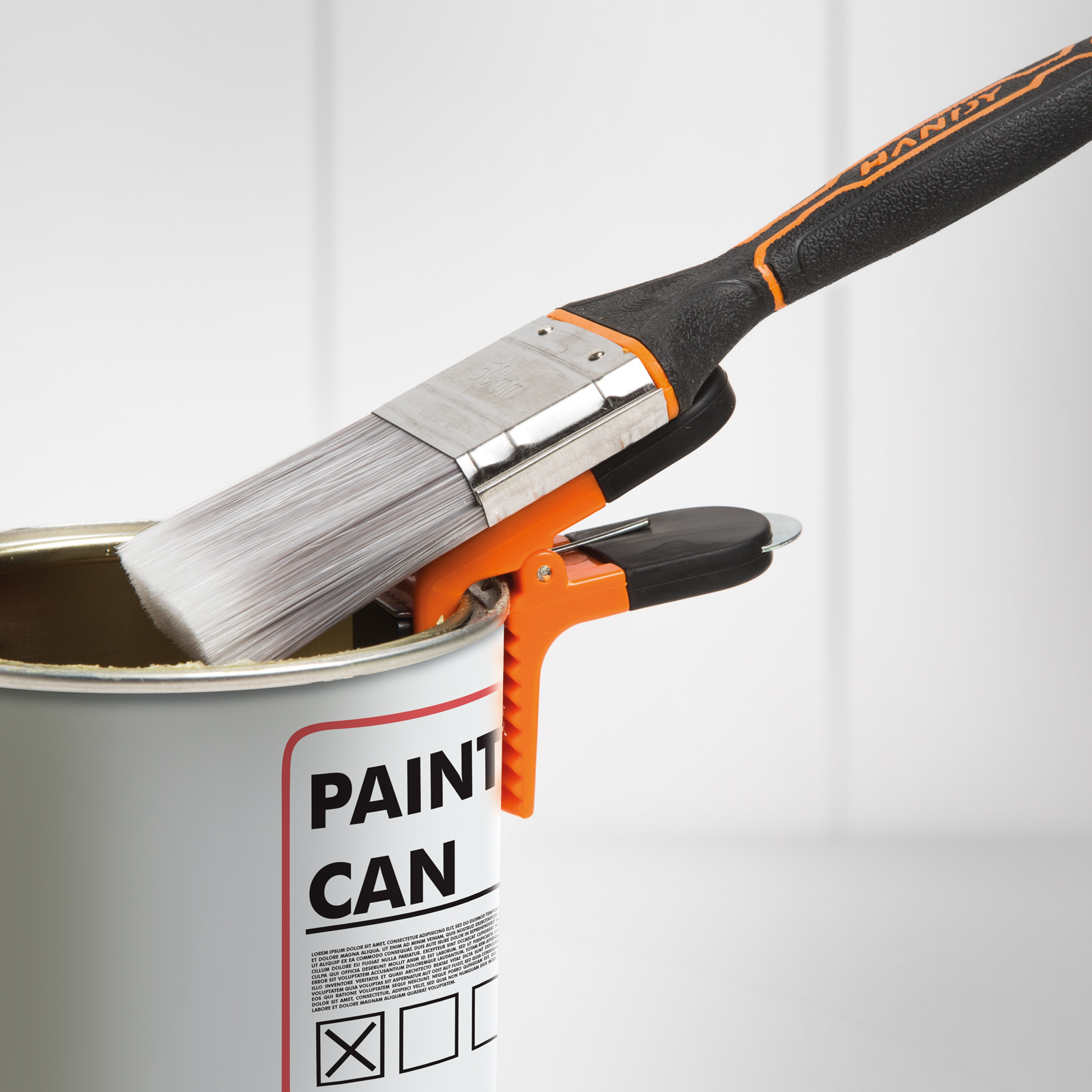 Afbeelding van HANDY Verf Kwast Houder voor Verfblik - Magnetische Verfborstelhouder - Magnetische Kwasten Houder met Opener