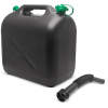 Afbeelding van Brandstof Jerrycan 20 Liter Benzine of Diesel - 20L met tuit en ontluchtingsnippel - Brandstoftank - f7f9