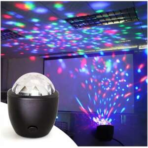 Afbeelding van Mini USB LED Disco Light - USB Discolamp - Feestlicht - Sfeerlicht - Disco Lamp - Auto Disco Verlichting -