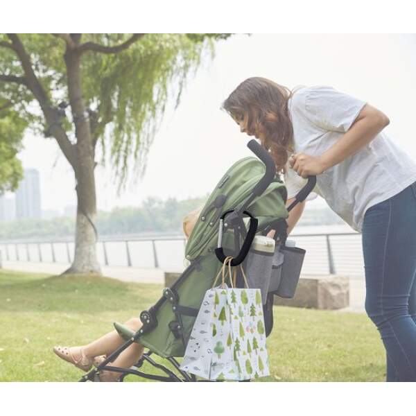 Afbeelding van Grote Karabijnhaak Tassenhaak voor Kinderwagen - Kinderwagenhaak XL 20cm - Kinderwagenaccesoires - BPK - f888
