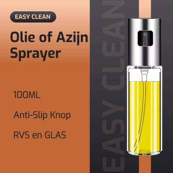 Afbeelding van America's No.1 BBQ Oliesprayer - Olijfolie Sprayer - Gourmet / Gourmetten - Luxe Olie Sprayer -
