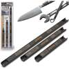 Afbeelding van Set van 3 - Messenmagneet - Magnetische Messenhouder - Messenstrip - Messenmagneetstrip - Messenblok -
