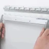 Afbeelding van HSXL - Vliegengordijn voor Deur - Hordeuren - 90x230 cm - Hoge Kwaliteit - 2 Laags Rubberen Lamellenhor -
