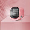 Afbeelding van Bewello® - Mini Ventilator voor Bureau - USB Ventilator met Luchtkoeler - Kleine Tafelventilator Airco -