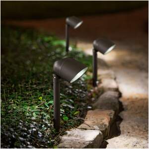 Afbeelding van LED-zonnelamp met reflector - zwart - 410 mm 1 Stuks [11251] - 01 11251 web