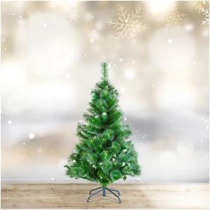 Afbeelding van Kunstkerstboom - 120 cm - PVC - besneeuwd 1 Stuks [56482A] - 01 56482A web