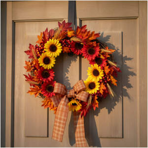 Afbeelding van Herfstdecoratie - zonnebloem - 3 soorten - 4 stuks / verpakking 1 Stuks [59002] - 01 59002 web