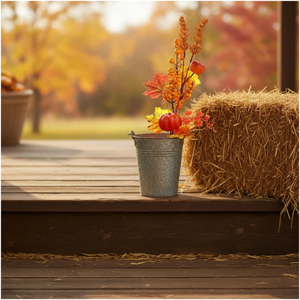 Afbeelding van Herfstdecoratie - tak met bessen - 2 soorten - 62 cm 1 Stuks [59039] - 01 59039 web