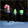 Afbeelding van Kerstzonnelamp – LED – cadeau, kerstboom, zuurstok – 37 x 7 x 7 cm 1 Stuks [59761] - 01 59761 web