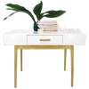Afbeelding van Tafel met 2 lades "Scandinavia" 90 x 40 x 79 cm – wit 1 Stuks [DA00366B] - 01 DA00366B web COU8163