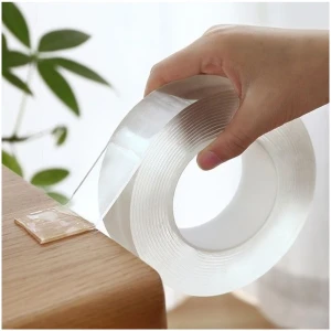 Afbeelding van Extra sterke dubbelzijdige nano-plakband - 300 x 3 x 0,2 cm 1 Stuks [DA00527] - 01 DA00527 web
