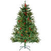 Afbeelding van Kunstkerstboom - 120 cm - PE / PVC - met rode bessen 1 Stuks [56481A] - 02 56481A web