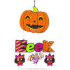 Afbeelding van Halloween decoratie - pompoen - hangend - 45 x 23 cm 1 Stuks [56581] - 02 56581 web