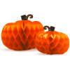 Afbeelding van Halloween decoratie - pompoen lantaarn - papier - 25/30 cm - 2 stuks / pak 1 Stuks [56583] - 02 56583 web
