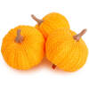 Afbeelding van Herfstdecoratie - pompoenset - clip-on - oranje - 3 stuks / verpakking 1 Stuks [59038] - 02 59038 web