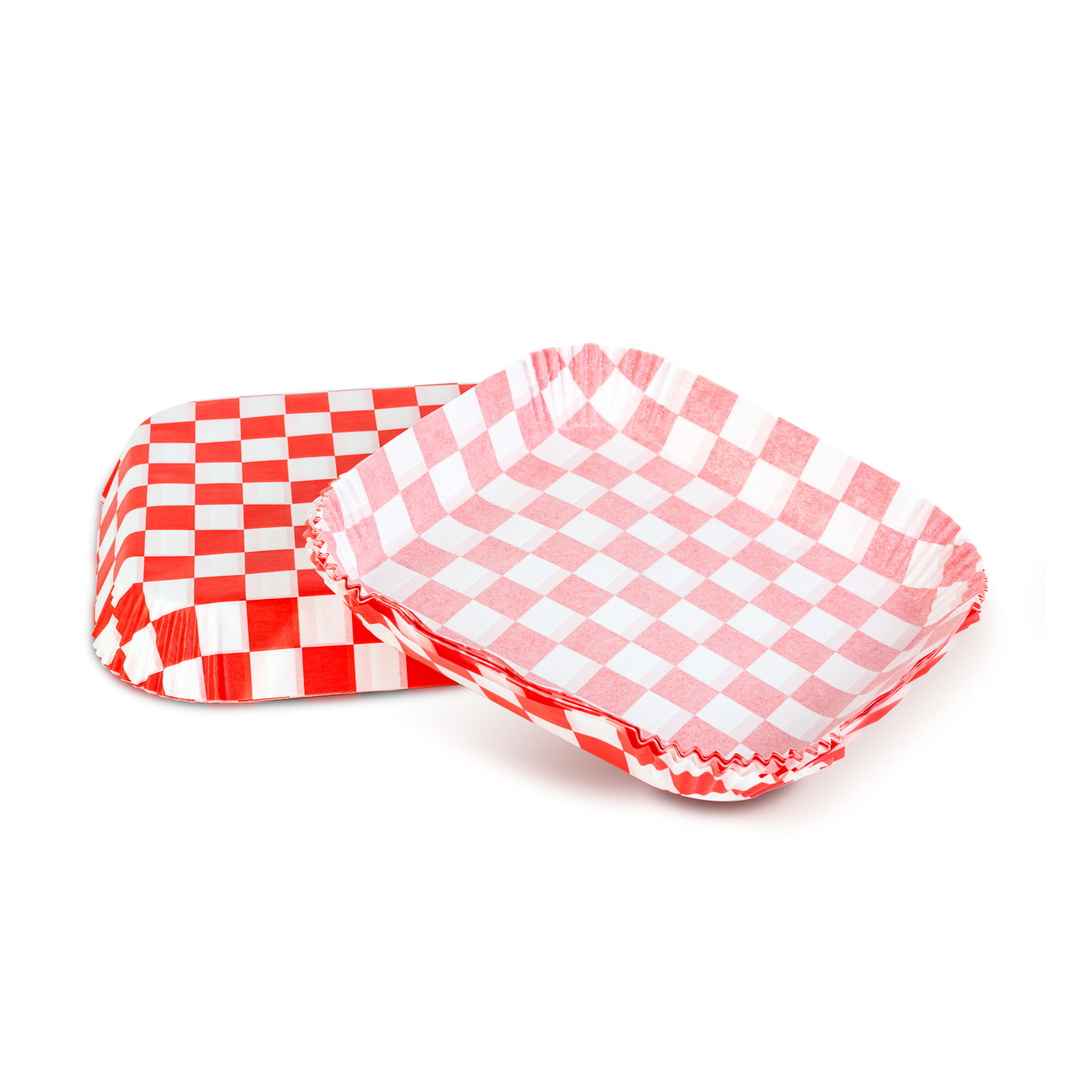 Afbeelding van Bakpapier voor de airfryer - voor olievrij koken - geruit, vierkant - 20 cm - 50 stuks / pak 1 Stuks