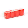 Afbeelding van Set van 4 waxinelichthouders, kleur: rood - Ø5 cm 1 Stuks [TW1003] - 02 TW1003 web